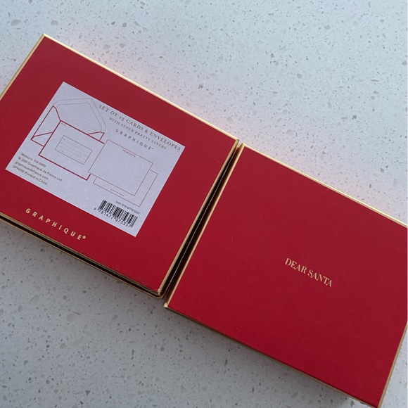 GRAPHIQUE DE FRANCE set of 39 cards & envelopes DEAR SANTA letter NEW IN BOX NIB - Picture 4 of 5